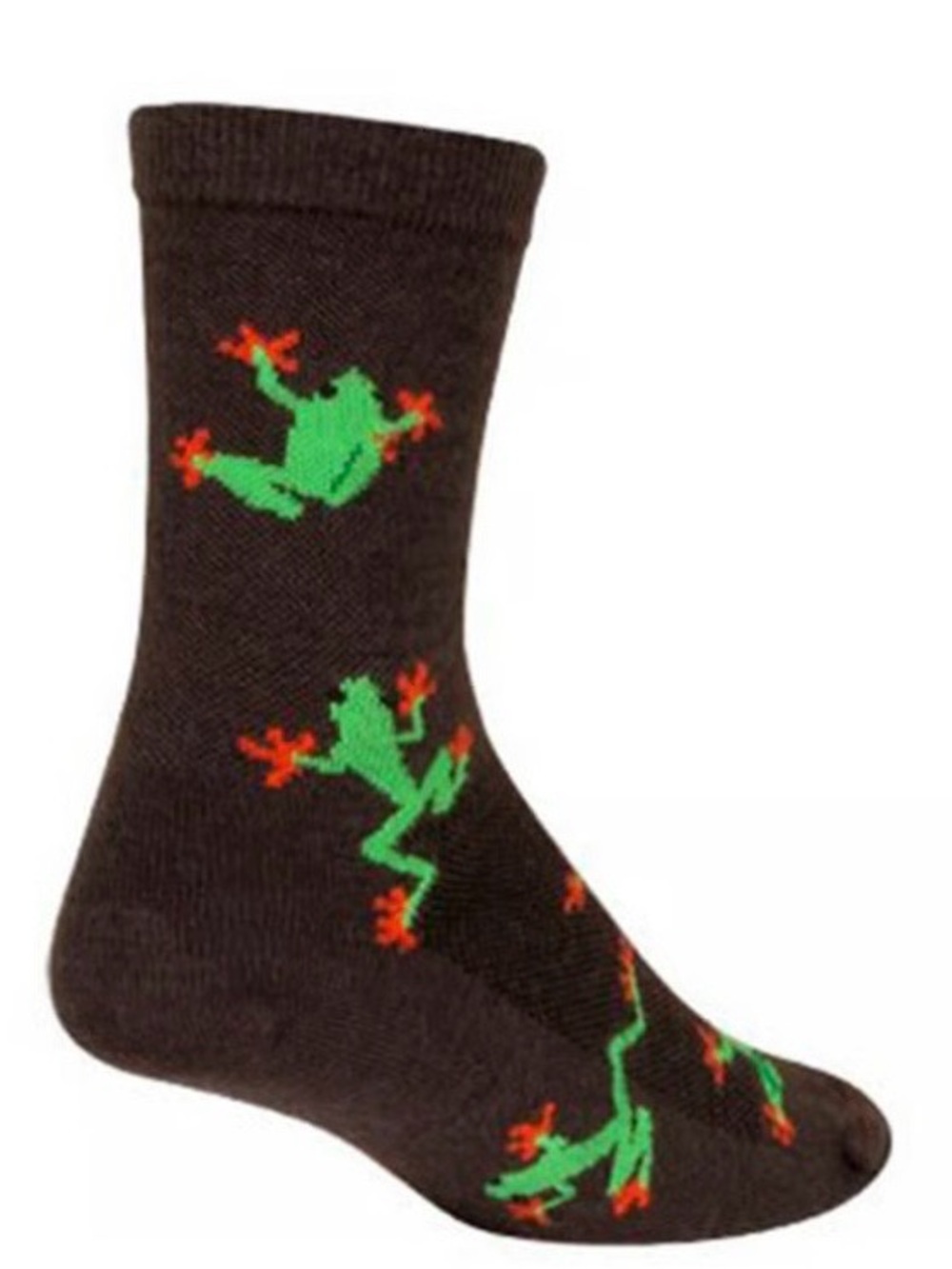 3 Pair SockGuy 6” Cuff Tree Frog TurboWool Socks - Lot of 3 pair Small/Medium